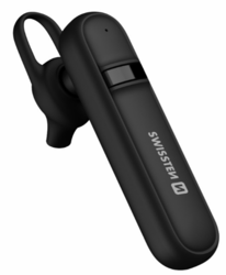 Swissten Bluetooth Headset Caller Cerný