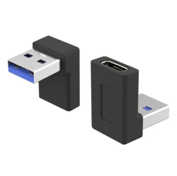 PremiumCord redukce USB-C - USB3.0 A 90°