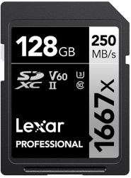 Lexar paměťová karta 128GB Professional 