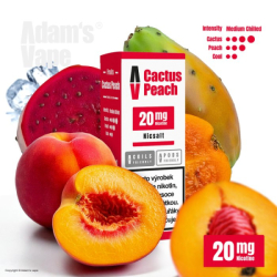 Liquid Adam´s Vape SALT Cactus Peach 10ml - 20mg