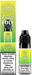 Liquid Dinner Lady BAR SALTS Fruit FULL Lemon and Lime 10ml - 20mg