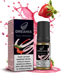 Liquid Dreamix - Jahodový milkshake (Straw Milkshake) 10ml - 6mg