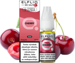 Liquid ELFLIQ Nic SALT Cherry 10ml - 10mg