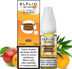 Liquid ELFLIQ Nic SALT Pineapple Mango Orange 10ml - 20mg