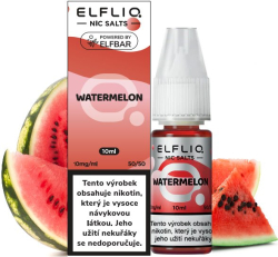 Liquid ELFLIQ Nic SALT Watermelon 10ml - 10mg