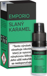 Liquid EMPORIO Slaný Karamel 10ml - 3mg