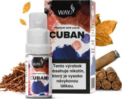 Liquid WAY to Vape SK Cuban 10ml-12mg