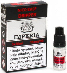 Nikotinová báze IMPERIA Dripper PG30-VG70 5x10ml-18mg 