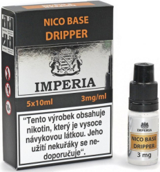 Nikotinová báze IMPERIA Dripper PG30-VG70 5x10ml-3mg 