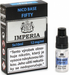 Nikotinová báze IMPERIA Fifty PG50-VG50 5x10ml-12mg 