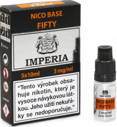 Nikotinová báze IMPERIA Fifty PG50-VG50 5x10ml-3mg 