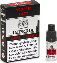 Nikotinová báze SK IMPERIA Fifty 5x10ml PG50-VG50 18mg