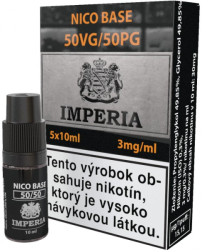 Nikotinová báze SK IMPERIA Fifty 5x10ml PG50-VG50 3mg