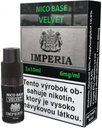 Nikotinová báze SK IMPERIA Velvet 5x10ml PG20-VG80 6mg