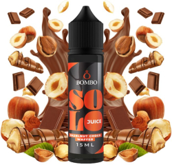 Příchuť Bombo Solo Juice S&V 15ml Hazelnut Choco Waffer (Tyčinka s lískooříškovým krémem)