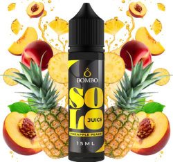 Příchuť Bombo Solo Juice S&V 15ml Pineapple Peach (Ananas a broskev)