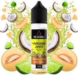 Příchuť Bombo Wailani Juice S&V 15ml Melon, Lime and Coco (Cukrový meloun, limetka a kokos)