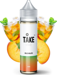 Příchuť ProVape Take Mist S&V 10ml: Peach Mojito (Broskvové mojito)