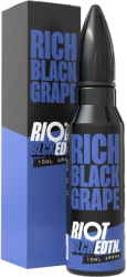 Příchuť Riot Squad BLCK EDTN S&V 10ml Rich Black Grape (Hroznové víno s mátou)